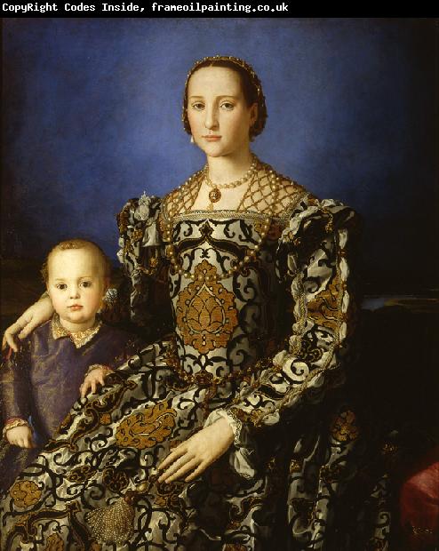 Agnolo Bronzino Eleonora of Toledo and her Son Giovanni (mk08)